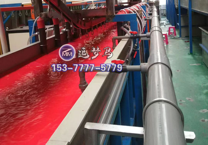 濟南市大橋鎮消防設備自動電泳涂裝線